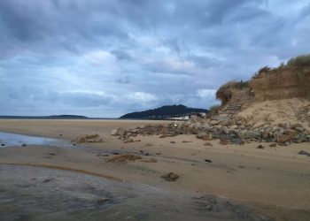 O deterioro das dunas de Panxón chegará ao Parlamento de Galicia