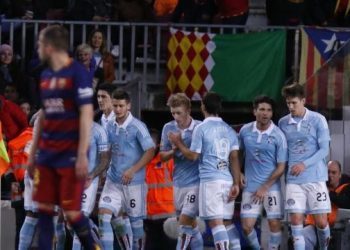 El Celta no estuvo en el palco del Camp Nou como medida de protesta