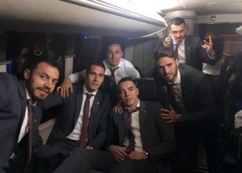 Un rayo retrasa la llegada del Celta a Madrid
