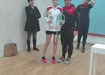 Marta Domínguez y Hugo Mon, del Vigo Squash, campeones gallegos