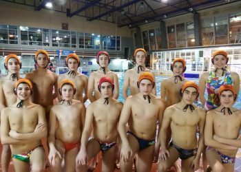 Seis jugadores del Náutico de Vigo, en el Nacional infantil de waterpolo