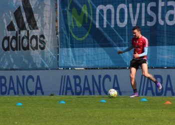 El preparador físico del Celta cree que Aspas puede llegar a tiempo para el derbi