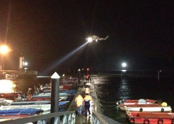 Buscan a un buzo desaparecido en Carril