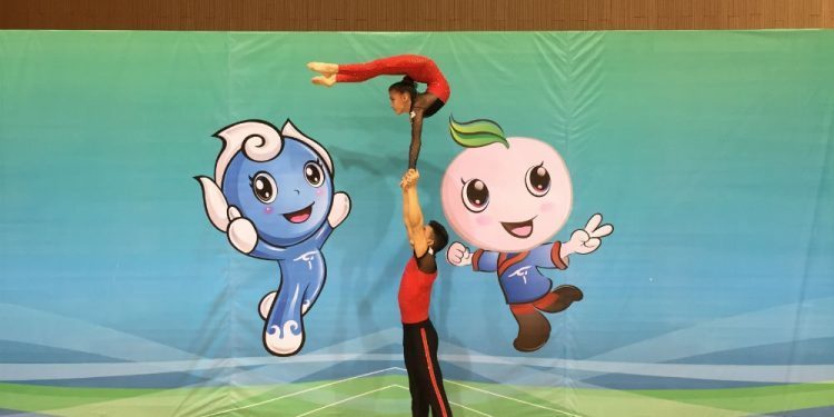 La pareja del Flic Flac, a dos décimas de la final en China