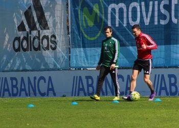 Iago Aspas apura para llegar al derbi