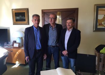 Nigrán recibe ao primeiro medallista olímpico do atletismo español