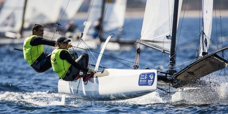 Echávarri/Pacheco (Nacra 17) y Alabau (RS:X), quintos a dos jornadas para el final de Hyères