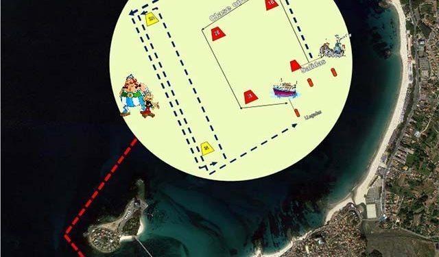 Un regata con vistas… desde la playa