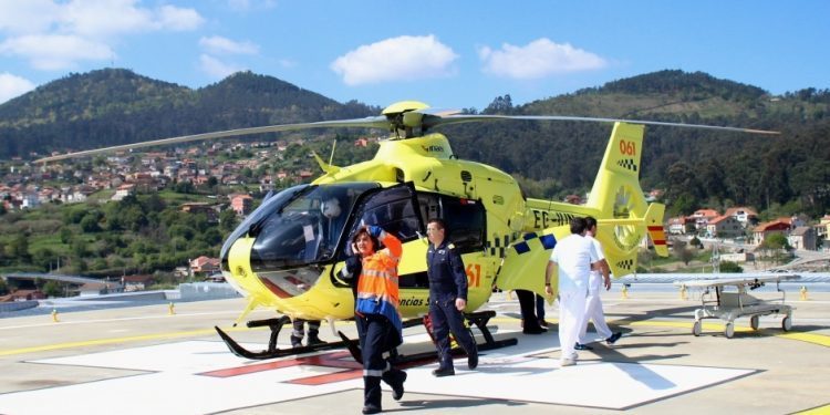 Un simulacro que termina con un caso real