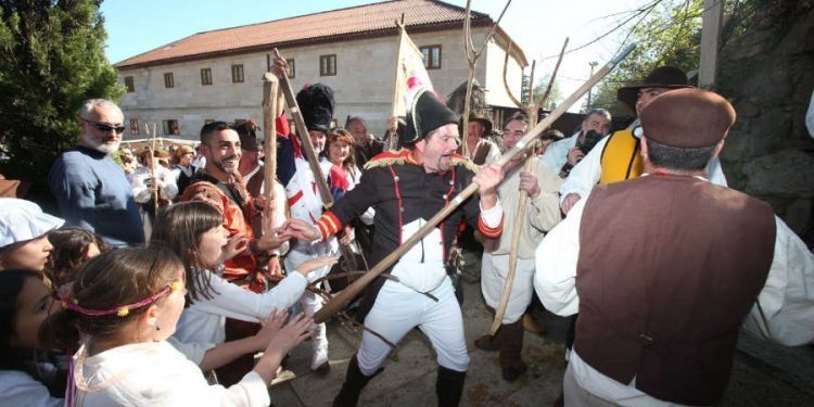 Mos «arde» de nuevo para celebrar la Reconquista