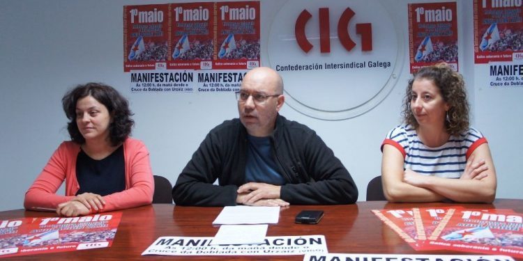 Vigo acollerá a manifestación central da CIG este Primeiro de Maio