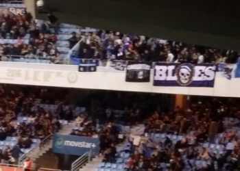 Calavera de los Blues en Río Alto; en Marcador, prohibida… en una cazadora