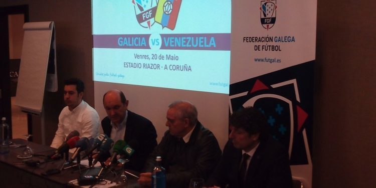 Míchel Salgado e Fran dirixirán a Galicia contra Venezuela en Riazor o 20 de maio