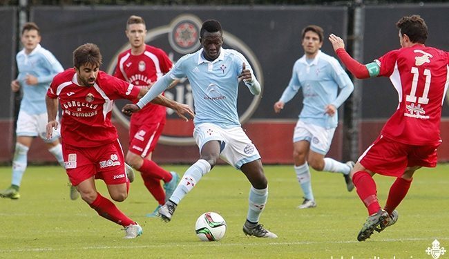 El Celta B da un paso crucial hacia la permanencia tras ganar al Somozas