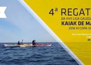 La Liga Galega de Kaiak de Mar reúne a 200 palistas en Cangas