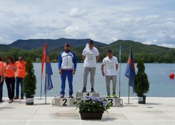 Iván Alonso, del Kayak Tudense, subcampeón de España de maratón