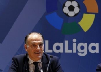 Tebas justifica el trato de favor a los grandes porque «mantiene el talento mundial» en la Liga