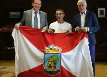 Chano Rodríguez regresó del Europeo de Funchal con cuatro medallas
