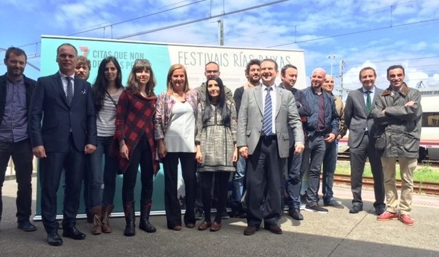 Os Festivais Rías Baixas collen o tren ata Porto
