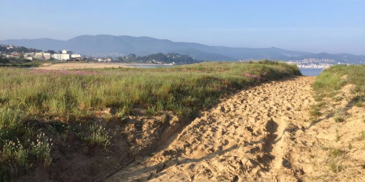 Nigrán retira a pasarela de madeira de Praia América