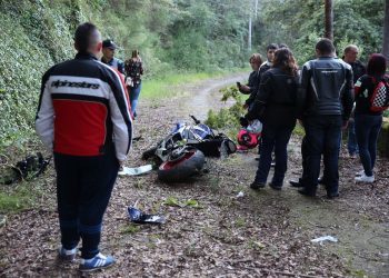 Fallece en el Cunqueiro el motorista que sufrió un accidente en Gondomar