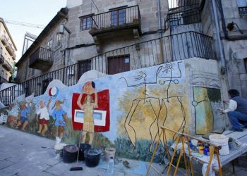 Arte e cultura nas rúas de Vigo có segundo programa de medianeiras