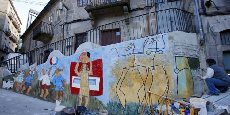 Arte e cultura nas rúas de Vigo có segundo programa de medianeiras
