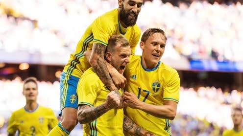 Guidetti demuestra su efectividad con Suecia