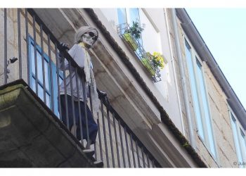 La muerte en el balcón