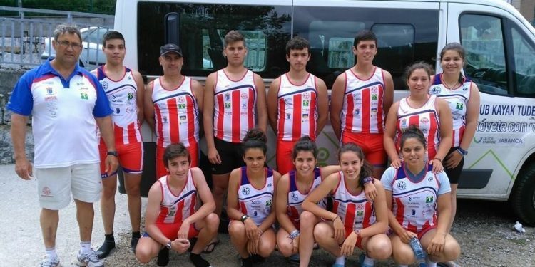 Victoria de Diego Piña en el Descenso del Miño en Lugo