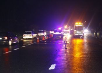 Señalización para la zona de la N-120 en la que murieron dos peatones en tres meses