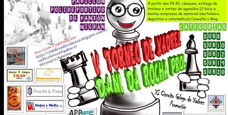 Nigrán celebra el sábado el torneo de ajedrez Da Rocha Prol