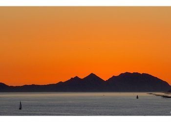 Las Islas Cíes en relieve