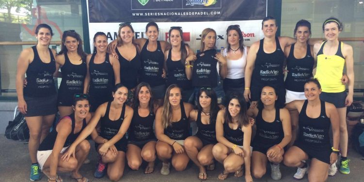 Un equipo vigués, subcampeón de España de pádel