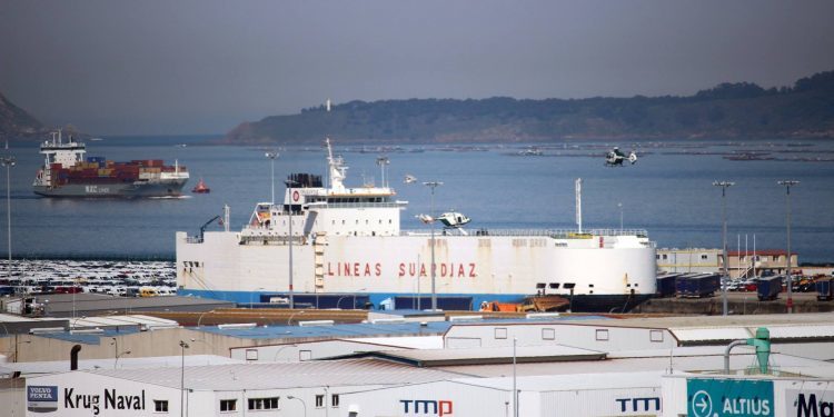 Despliegue antiterrorista en Bouzas