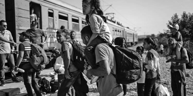 A mostra sobre os refuxiados percorre a provincia