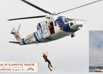 Fuertes vientos del noreste para el inicio de la Baiona Angra