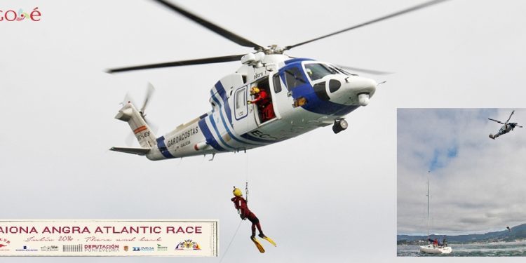 Fuertes vientos del noreste para el inicio de la Baiona Angra