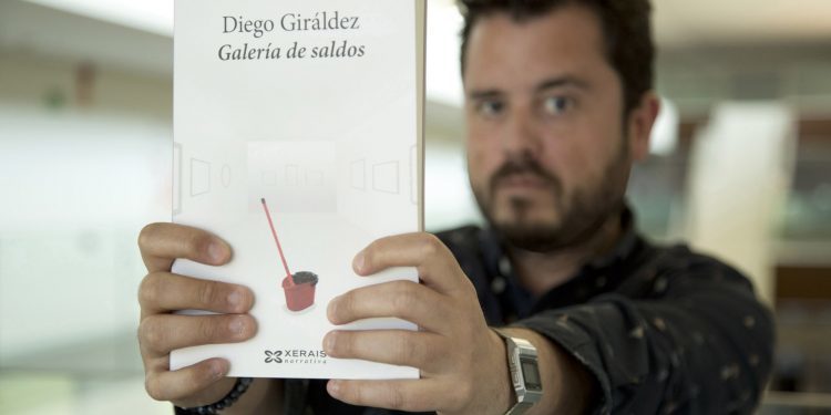 Diego Giráldez presenta “Galería de saldos” na Feira do Libro de Vigo