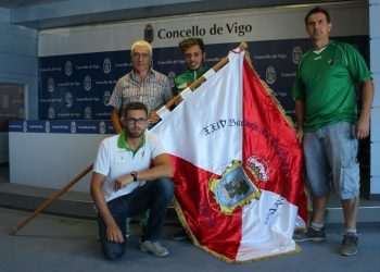 Unha Bandeira Concello de Vigo de traiñeiras «espectacular» para O Vao