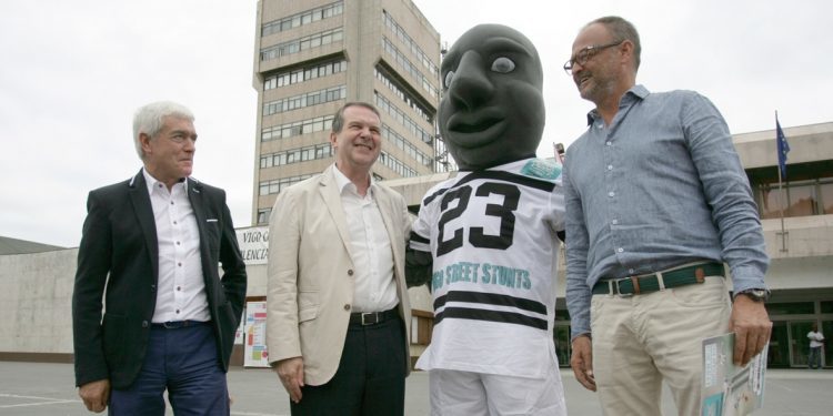 «Sireno», la mascota del Vigo Street Stunts 2016