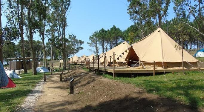 El camping con más «glamour» de Galicia está en Ons