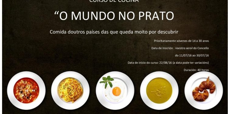 Curso de cocinas del mundo para jóvenes, en Nigrán