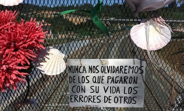 Angrois, un santuario tres años después de la tragedia