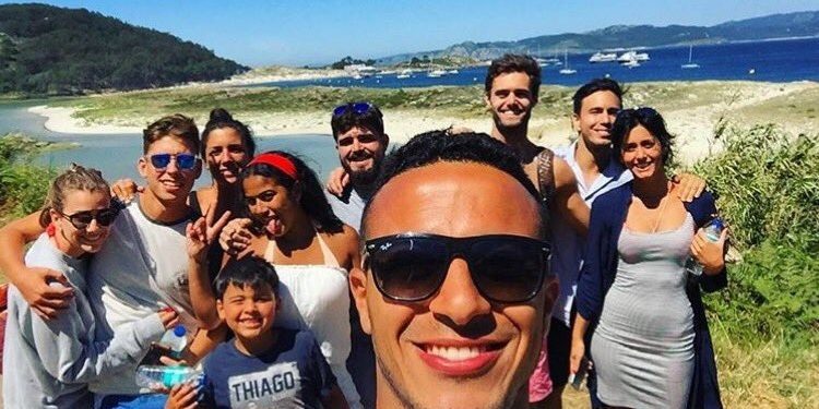 Thiago presume de «hogar» en las Cíes