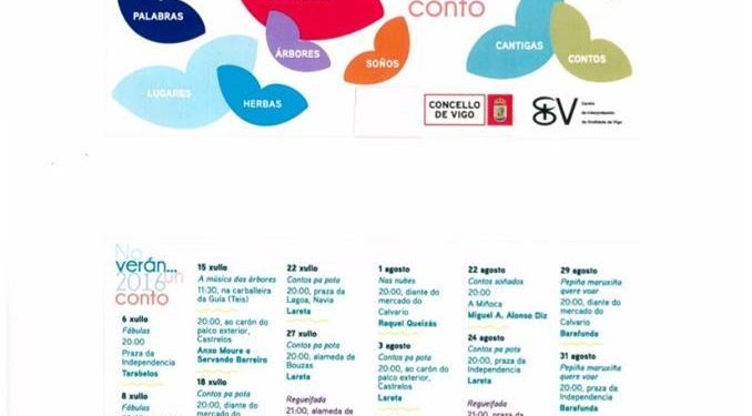 Un verán de conto polas rúas de Vigo