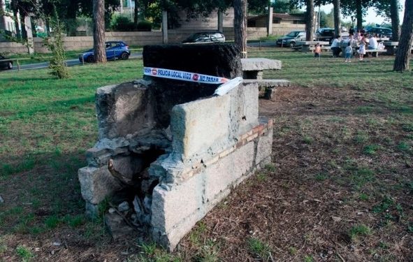 La Policía precinta asadores y prohíbe hacer fuego en los parques forestales de Vigo