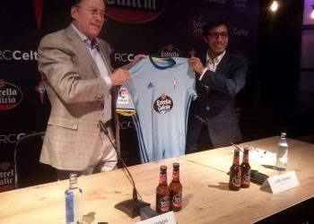 Estrella Galicia será el patrocinador principal del Celta las dos próximas temporadas