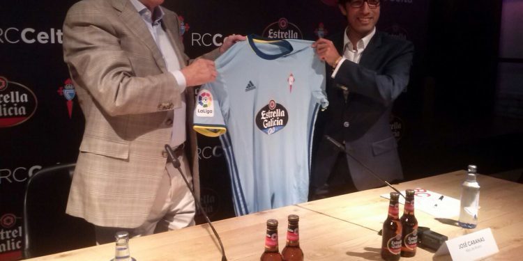 Estrella Galicia será el patrocinador principal del Celta las dos próximas temporadas