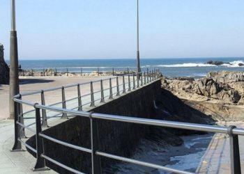 Sinalización nova para o Sendeiro Litoral da Guarda